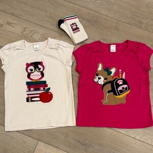 Gymboree Cute Kids' Graphic T-Shirts Set